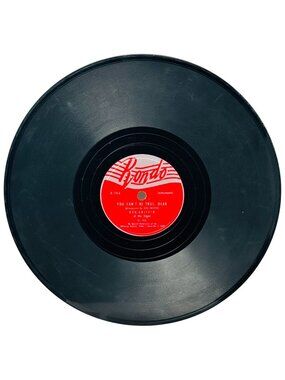 Ken Griffin You Cant Be True Dear 10in Shellac Record 78 RPM Rondo R-128